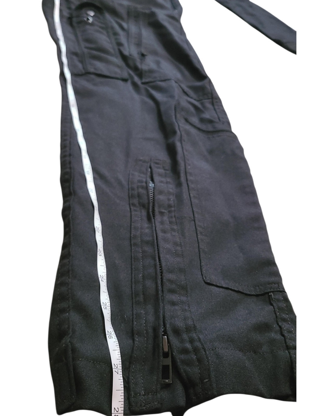Propper Black Flight Jumpsuit Costume - Picture 6 of 8